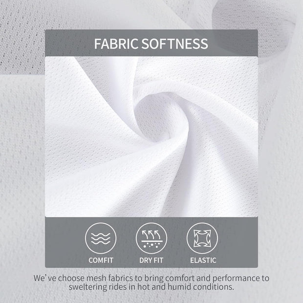 Men'S Cycling Jersey Tops Short Sleeves MTB Jersey Breathable Quick-Dry Mountain Bike Bicycle Clothing BG650