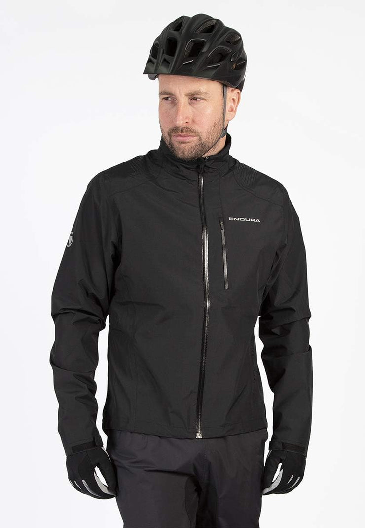 Men'S Hummvee Waterproof Hardshell Jacket, Black,