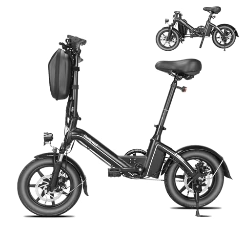Bodywel T16PRO 14" Folding Electric Bike: Road Legal, 250W, Front Suspension, Disc Brakes