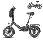 Bodywel T16PRO 14" Folding Electric Bike: Road Legal, 250W, Front Suspension, Disc Brakes
