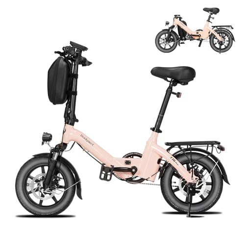 Bodywel T16PRO 14" Folding Electric Bike: Road Legal, 250W, Front Suspension, Disc Brakes