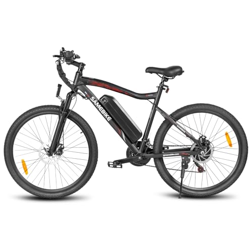 SAMEBIKE SY26 26" Electric Mountain Bike, 13AH Battery, 56-Mile Range