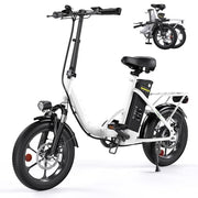 Finbike U4 16" Portable Folding E-Bike: Removable Battery, 3 Modes, Smooth Ride