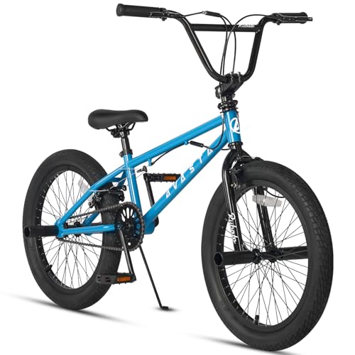 AVASTA Durable Hi-Ten Steel Freestyle BMX Bike for Kids & Beginners, 18/20-inch Wheels