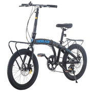 TRIOBLADE 20" Folding Bike: 7-Speed Shimano, Lightweight Aluminum Frame, Disc Brakes