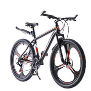LSBIKE Adult All-Terrain Mountain Bike: 21-Speed, Dual Suspension, Disc Brakes