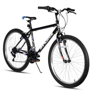 Hiland 18-Speed High Carbon Steel Mountain Bike for All-Terrain Adventures