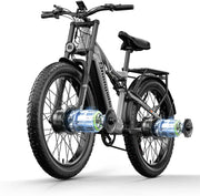 Shengmilo S600 Full Suspension Dual Motor Electric Fat Tyre Mountain Bike