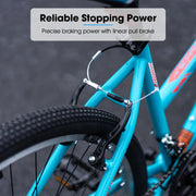 Hiland 21-Speed Mountain Bike with Dual V-Brakes for Youth and Adults