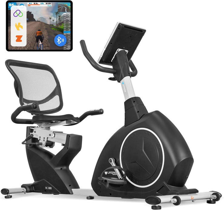 Lifespan Fitness RC-300 Recumbent Bike: Ergonomic, Magnetic, Adjustable, Quiet Home Cardio