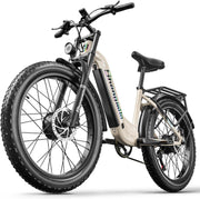 Shengmilo Dual Motor Adult Electric Mountain Bike 26-inch Fat Tire E-Bike