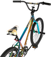 Hiland Freestyle BMX Bike: Durable Steel Frame, 2 Pegs, Beginner to Advanced