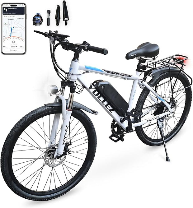 SUDOO 26" Electric Mountain Bike: 36V Removable Battery, 250W Motor