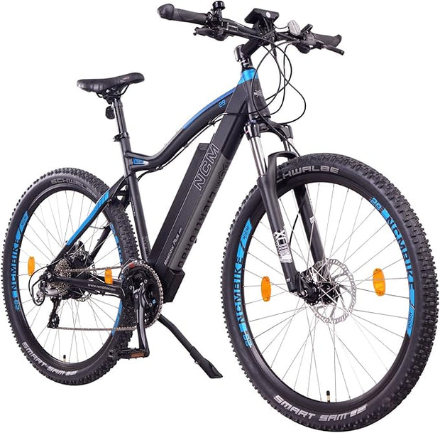 NCM Moscow Plus Electric Mountain Bike: 250W E-MTB, 48V 16Ah, All-Terrain Adventure