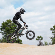 RZOGUWEX 20-inch Off-Road Electric Fat Tire Bike: 48V 25AH, Dual Suspension