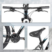 CyclingDeal Challenger 1.0 Mountain Bike: 29er Hardtail, Shimano 27-Speed, Aluminum Frame