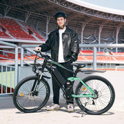 Finbike M50 Adult Electric Mountain Bike, 4-Link Suspension, 13Ah Battery, 7-Speed