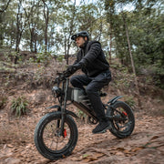 RZOGUWEX 20-Inch Off-Road E-Bike: Powerful 48V 25Ah Battery, Dual Hydraulic Brakes