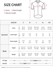 Men'S Cycling Jersey Tops Short Sleeves MTB Jersey Breathable Quick-Dry Mountain Bike Bicycle Clothing BG650