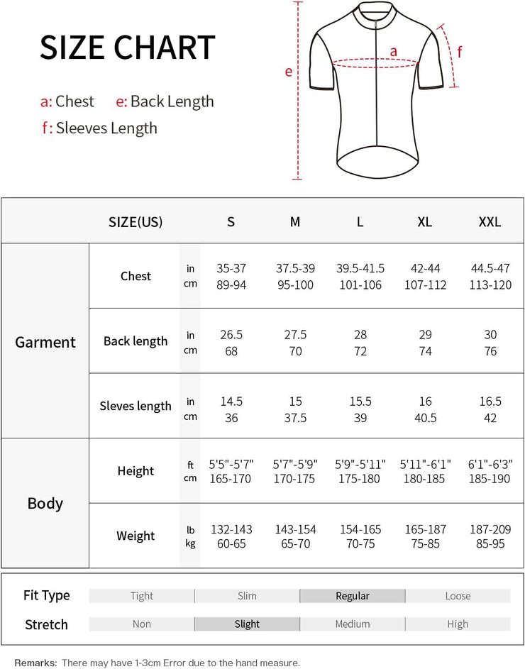 Men'S Cycling Jersey Tops Short Sleeves MTB Jersey Breathable Quick-Dry Mountain Bike Bicycle Clothing BG650