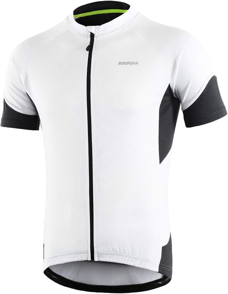 Men'S Cycling Jersey Tops Short Sleeves MTB Jersey Breathable Quick-Dry Mountain Bike Bicycle Clothing BG650