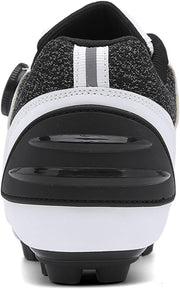 MTB Cycling Shoes for Men Women Breathable Mountain Bike Shoes Compatible with SPD 2 Bolts Pedals Outdoor Cycle Shoes