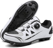 MTB Cycling Shoes for Men Women Breathable Mountain Bike Shoes Compatible with SPD 2 Bolts Pedals Outdoor Cycle Shoes