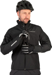 Men'S Hummvee Waterproof Hardshell Jacket, Black,