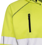 Hi Vis Hoodie Certified EN ISO 20471:2013,Hi Vis Vest,High Visibility Workwear Jacket,Hoodie,Hi Vis Hooded Sweatshirt,High Visibility Safety Workwear Hoodie