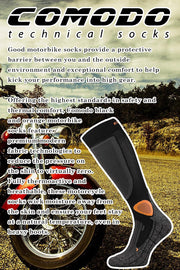 - Men'S Long Motorcycle Socks, Breathable Functional Socks, Motorcycle Socks for Motorcycle Boots